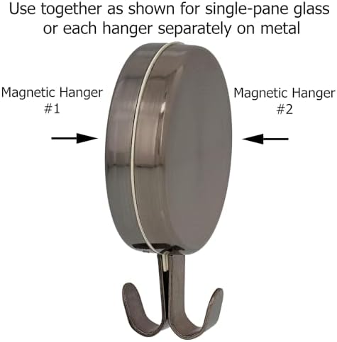 Haute Decor Attract Magnetic Wreath Hanger - Set of 2