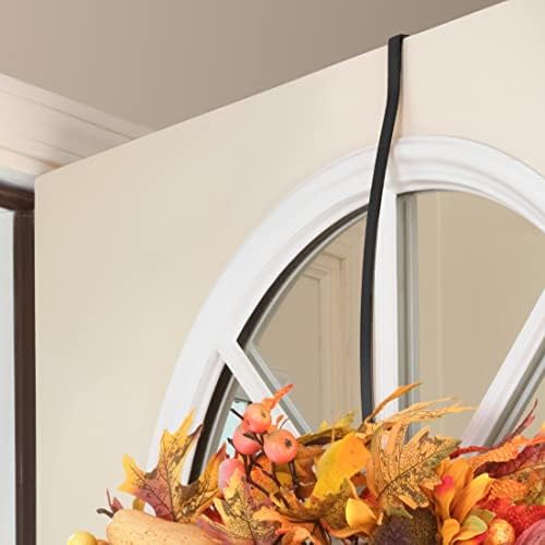 Haute Decor HighProfile Curved Wreath Hanger - Matte Black