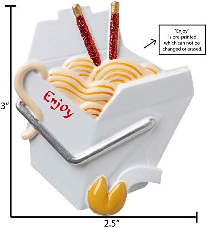 Personalized Food Ornaments 2024 - Custom Christmas Tree Decor
