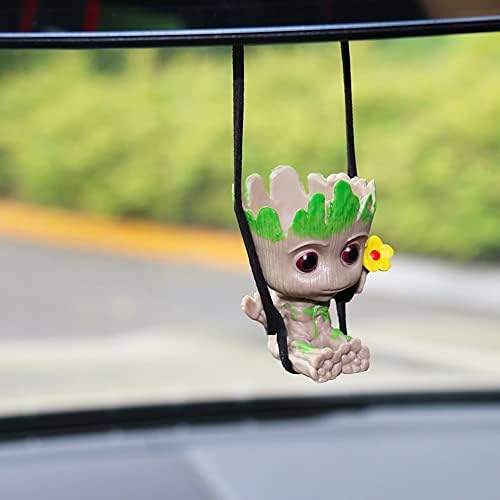 Car Hanging Ornament with Little Tree Man Design