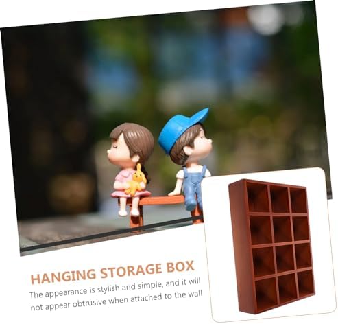 Zerodeko Floating Cube Storage Shelf for Small Statues and Collectibles