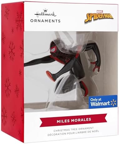 Hallmark Marvel Spiderman Miles Morales Christmas Tree Ornament 2024