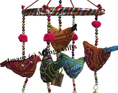 Mango Gifts Handmade Totabird Bell Swing Decorative Hanging