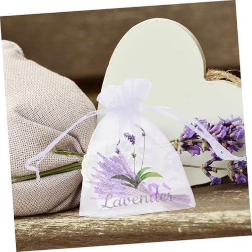 50PCS Empty Drawstring Sachet Bags for Lavender Tea