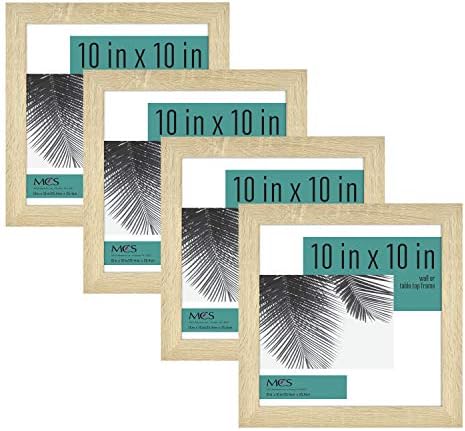 MCS Studio Gallery 10x10 Wall Tabletop Frame 4-Pack