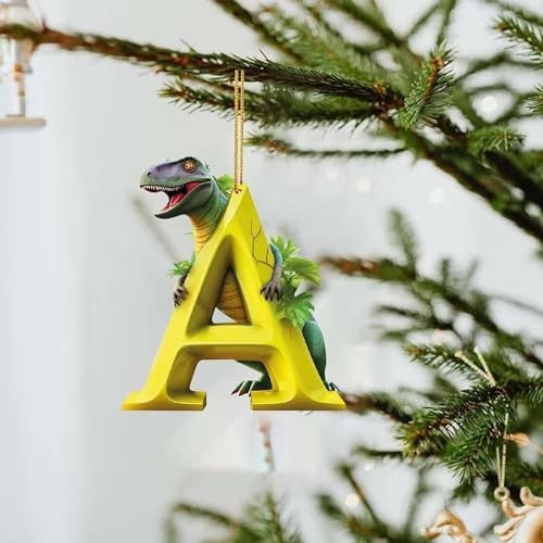 Christmas Dinosaur Cartoon Pendant Set