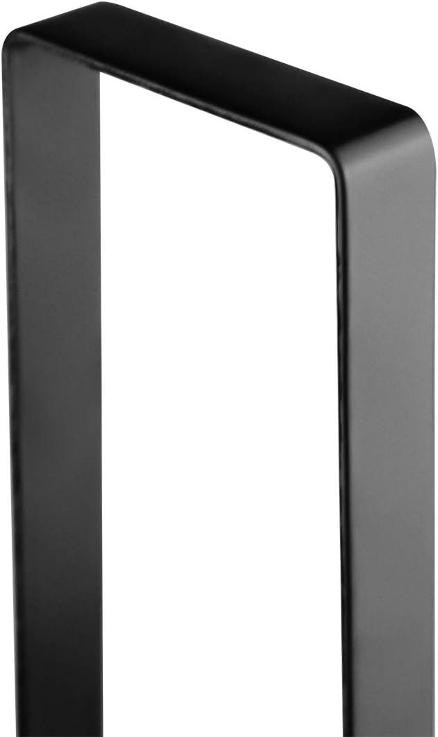 15 Inches Double Side Wreath Hanger Over The Door Black