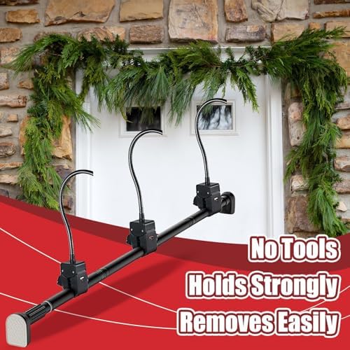 Adjustable Garland Hanger for Front Door