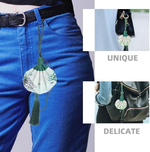 LUOZZY 6Pcs Empty Sachet Bags Decorative Gift Pouch with Tassel