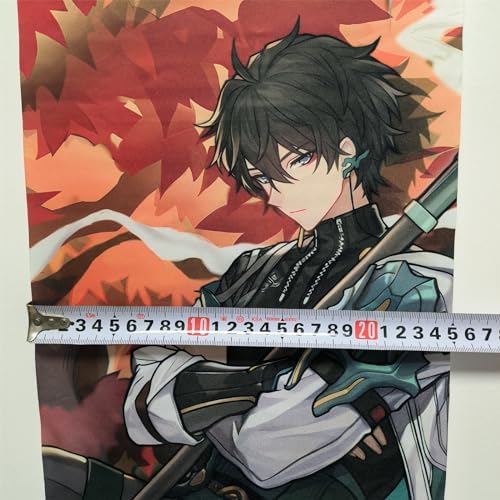 March 7th Arlan Star Rail Hanging Poster Scroll Art Decor