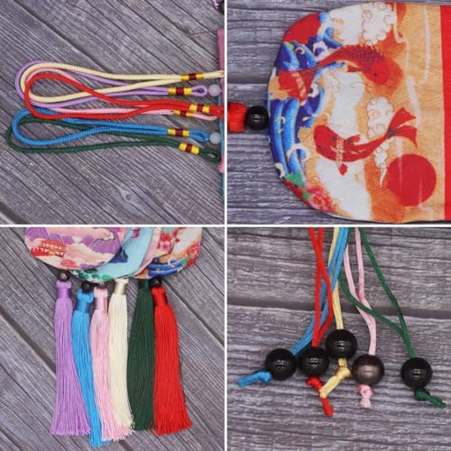 20PCS Chinese Style Silk Drawstring Sachet Bags
