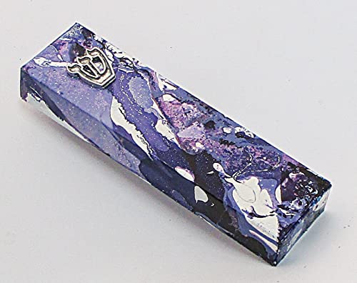 Marbled Mezuzah Case A164 1