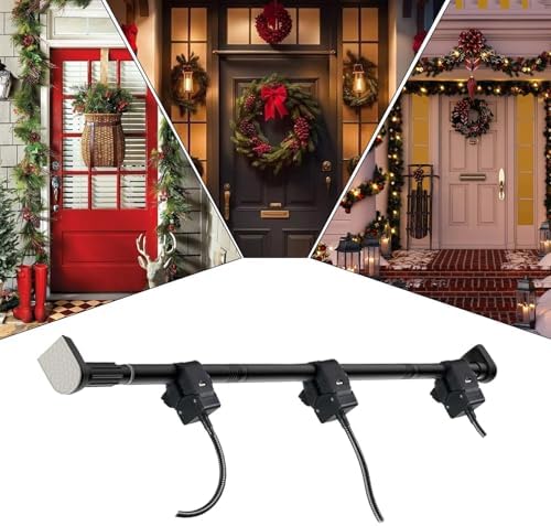 Adjustable Garland Hanger for Front Doors