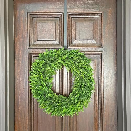 Haute Decor Dual-Sided Wreath Hanger Matte Black