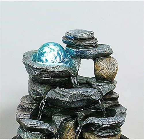 KCYSLY Tabletop Fountain with Calming Water Sound