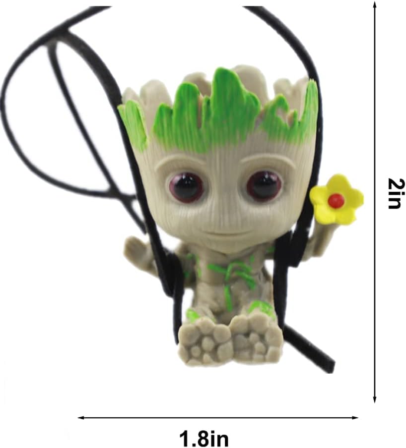 Car Hanging Ornament with Little Tree Man Design