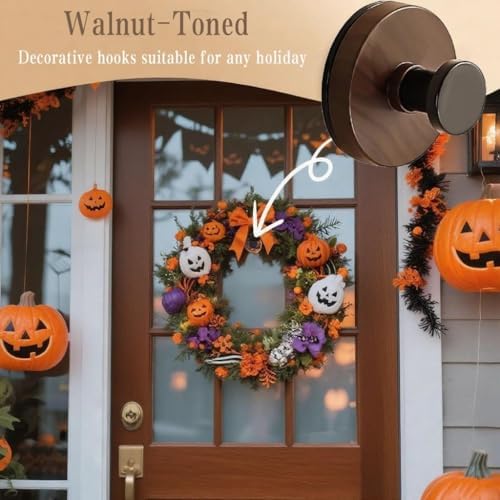Linwnil Suction Cup Wreath Holder for Windows