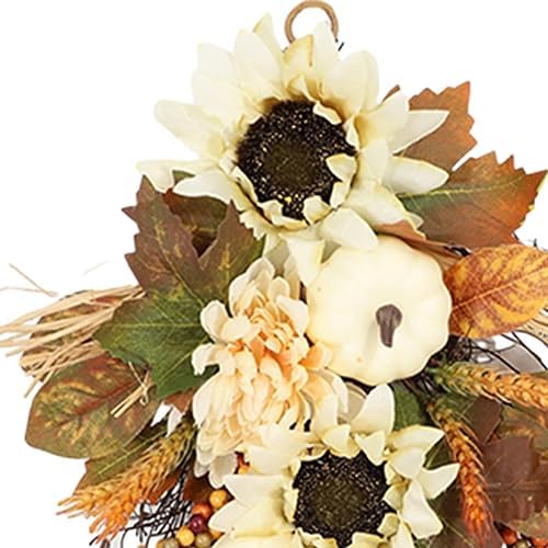 Esquirla Teardrop Hanging Fall Wreath 45cm