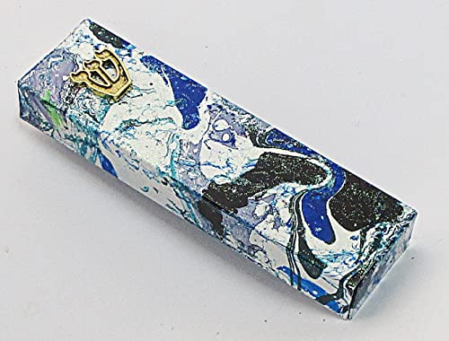 Marbled Mezuzah Case A180 1