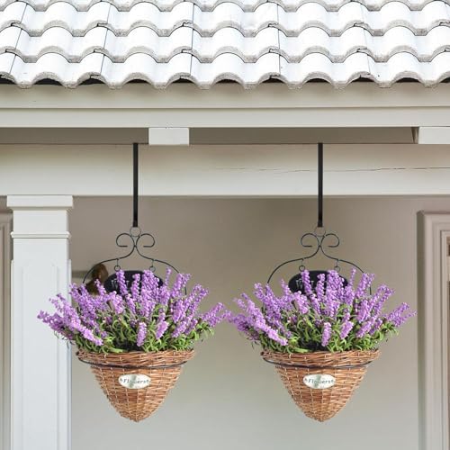 BENLIUDH Wreath Hangers for Front Door 3pcs Black