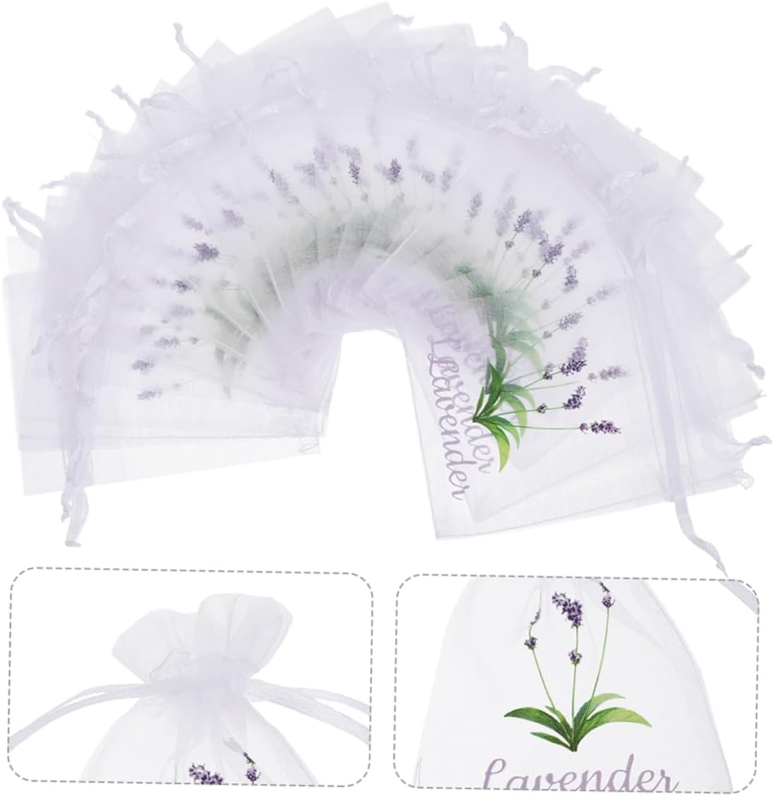 Cabilock Dried Lavender Sachet Bags Tea Bags