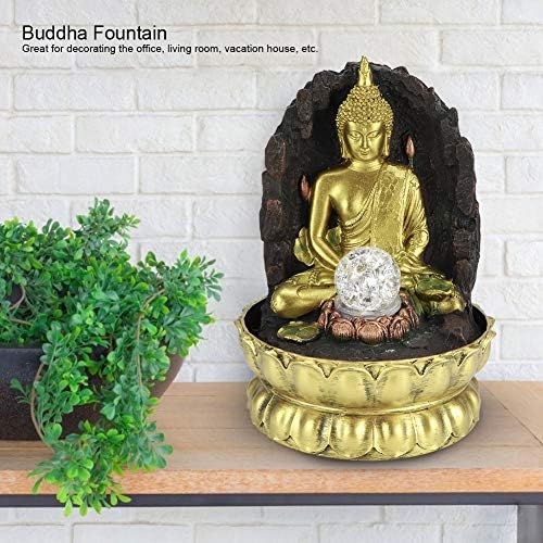 CHICIRIS Water Fountain Ornament with LED Light