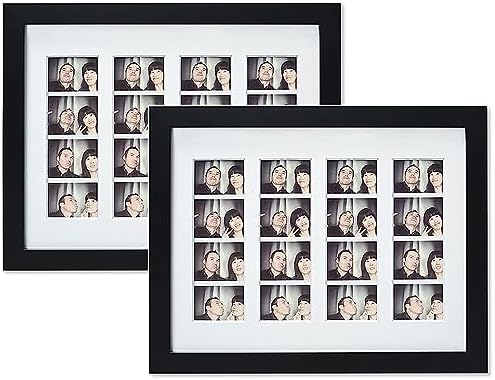 Golden State Art 85x11 Photo Frame with Mat 2 Pack