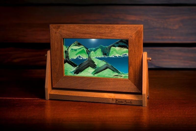 Exotic Sands Sand Pictures - Summer Turquoise Frame
