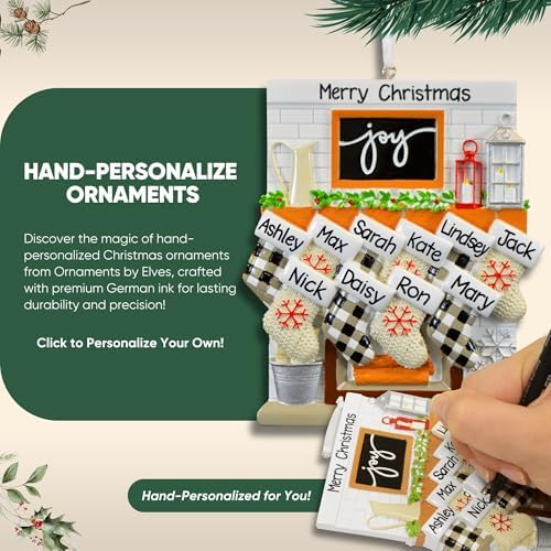 Personalized Smartphone Ornament 2024 for Christmas Tree