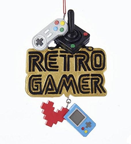 Kurt Adler Retro Gamer Video Game Hanging Ornament