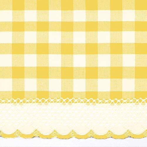Farmhouse Curtains Buffalo Plaid Gingham Checkered Pair