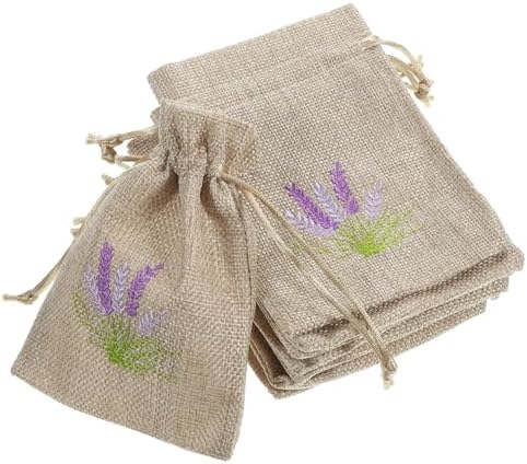 TOGEVAL 10pcs Empty Sachet Bags for Dried Flowers and Perfume