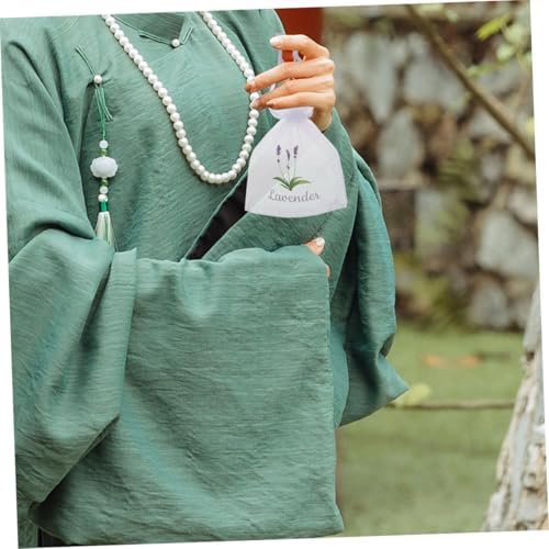 Cabilock 20pcs Lavender Sachets Breathable Mesh Pouches