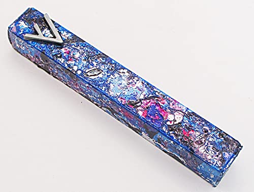 Marbled Mezuzah Case A079