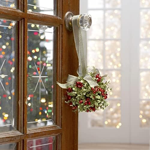 Ganz Mistletoe Door Kiss Ball