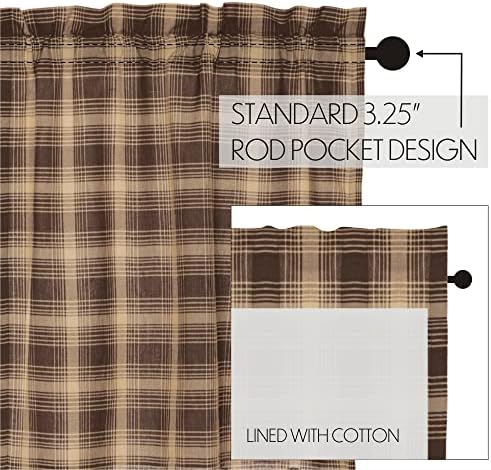 VHC Brands Prairie Swag Kitchen Curtains