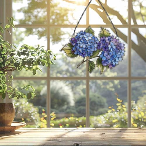 Widoteo Hydrangea Flower Hanging Ornament 1