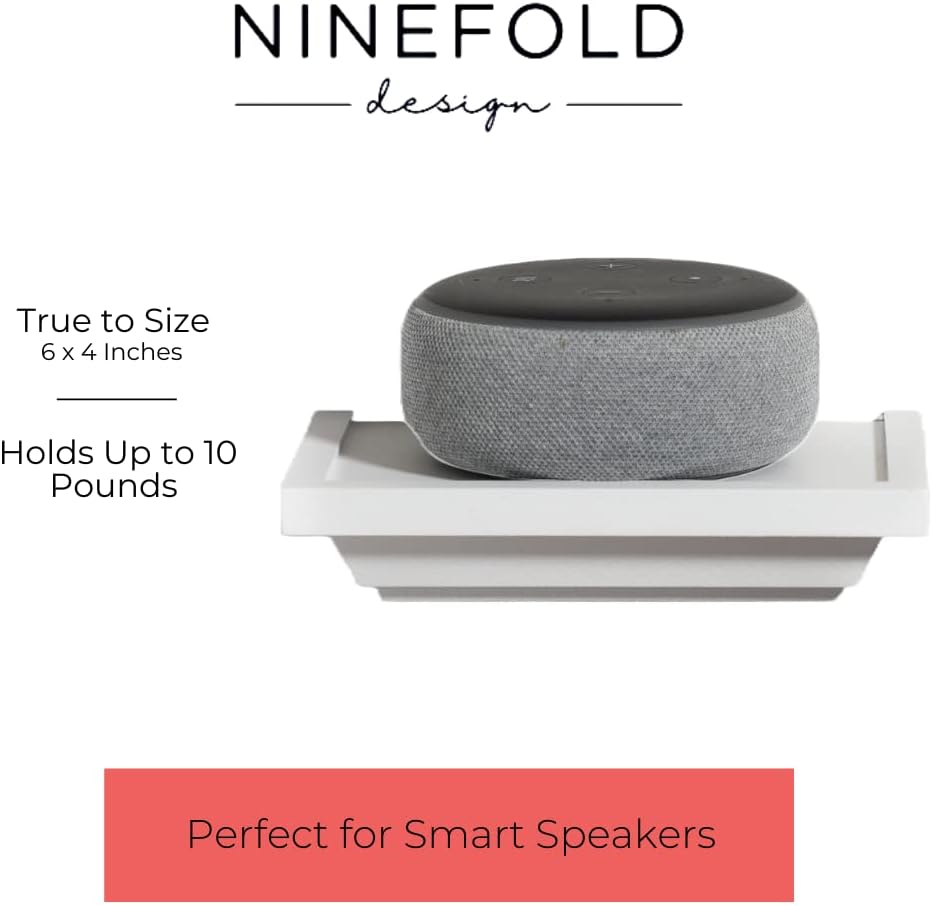Ninefold Design Floating Shelf 6x4 inch