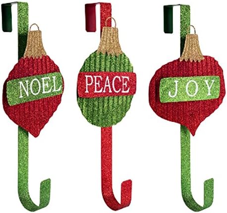 Melrose Decorative Metal Wreath Hanger - Noel Ornament