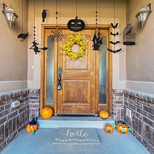 Vicenpal 16 Pcs Halloween Hanging Ornaments Set