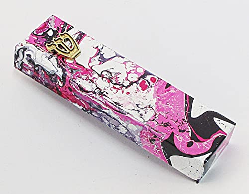 Marbled Mezuzah Case A155 1