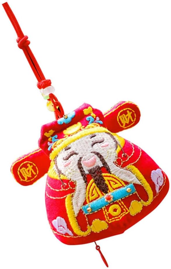 Totority 1pc Chinese Style Feng Shui Sachet Bag Hanging Ornament