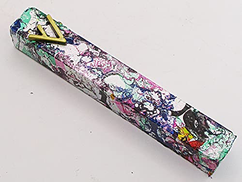 Marbled Mezuzah Case A031