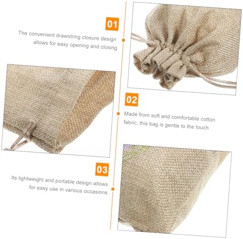TOGEVAL 10pcs Empty Sachet Bags for Dried Flowers and Perfume