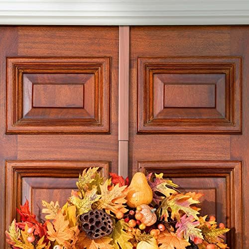 Haute Decor Adjustable Wreath Hanger Brushed Copper