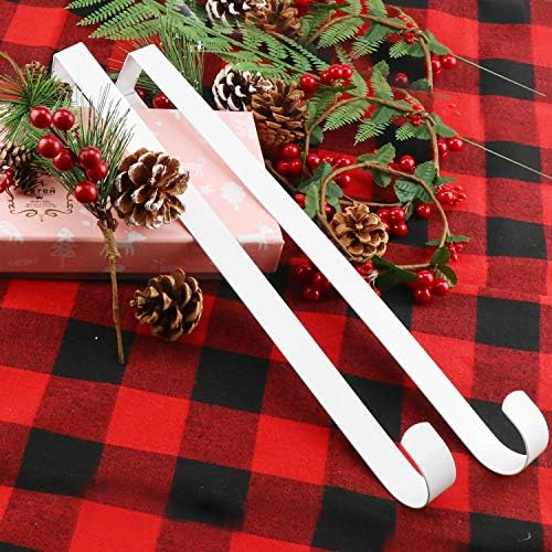 4 Pack Solid Wreath Hangers for Front Door