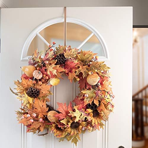 Haute Decor HighProfile Curved Wreath Hanger - Brushed Copper