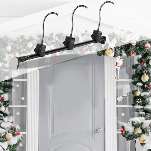 Adjustable Garland Hanger for Front Door