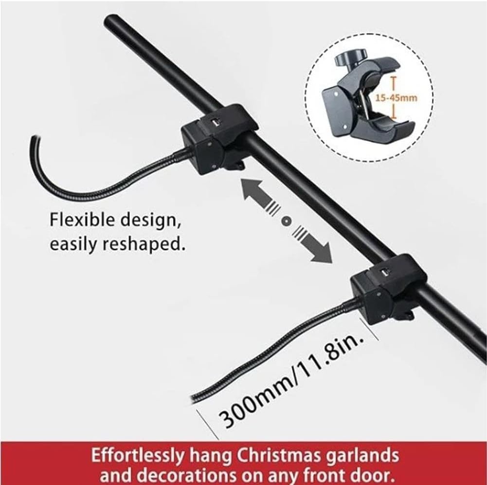 Adjustable Double Door Christmas Decoration Hanger No Tools Needed