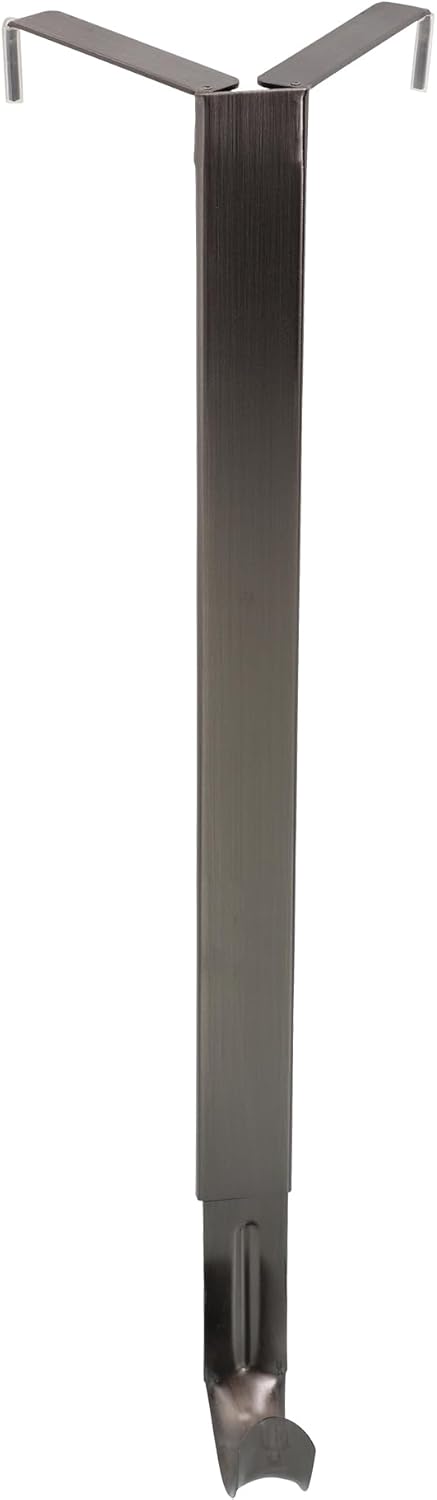 Haute Decor Adjustable Wreath Hanger Brushed Nickel